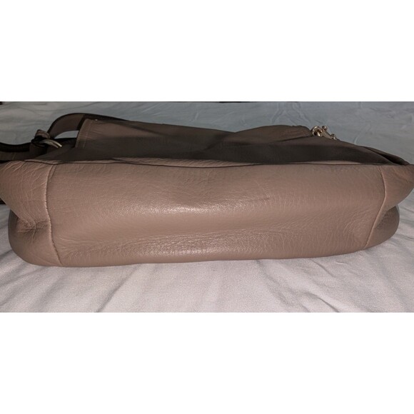 Vintage Coach Taylor Purse with Flap Brown Leather Satchel F31844 - Picture 4 of 9